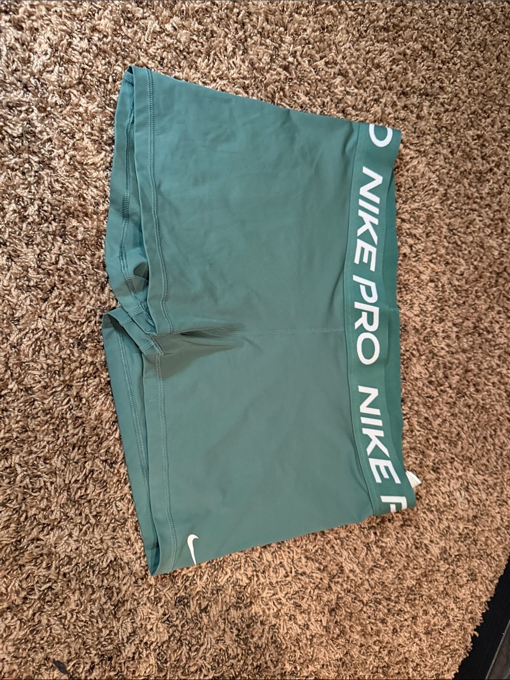 Nike Pro Teal Green Training Shorts